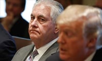 President Donald Trump dumped his top diplomat Rex Tillerson 